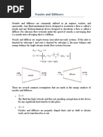 Nozzles and Diffusers