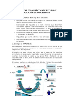 Preguntas de La Práctica de Estudio y Aplicación de Impuestos II