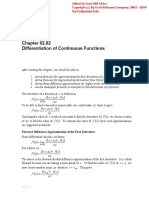 Numerical Differentiation PDF