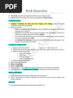 Neck Dissections