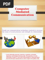 Computer-Mediated Communication