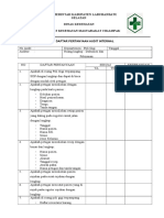 Daftar Pertanyaan Audit Internal