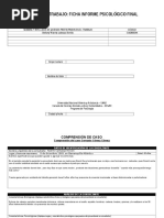 Examen Final Informe Psicologico