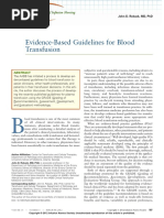 2012 Guides Blood Transfusion