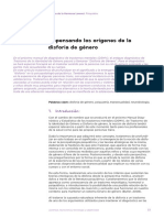 3 Repensando Los Orígenes de La Disforia de Género PDF