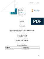 Brinell Hardness Test