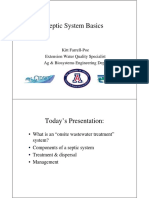 Septic System Basics: Kitt Farrell-Poe Extension Water Quality Specialist Ag & Biosystems Engineering Dept