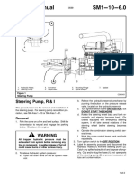 Service Manual SM1-10-6.0: Steering Pump, R & I