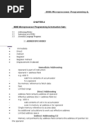 8086 Microprocessor Programming & Instruction Sets:: Immediate Addressing