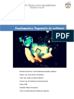 Mapa Conceptual: Componentes Del Modelo de Negocios