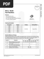 Rs1A - Rs1M Fast Rectifiers: Features