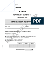 Alemán: Certificado de Nivel C1