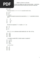 Algebra y Racionales