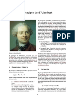 Principio de D'alembert