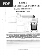 Ladle Metallurgical Furance Basic Operating Information