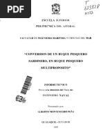 Conversion de Un Buque Pesquero Sardinero en Un Buque Pesquero Multiproposito PDF