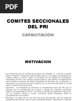 Comites Seccionales Del Pri