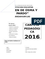 Carpeta Pedagogica