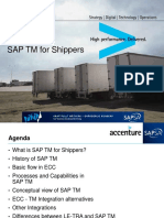 Sapsa Impuls 2015 Intro To Sap TM