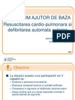 02 Curs Prim Ajutor de Baza Resuscitare Si Defibrilare PDF