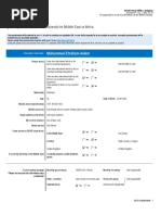 Besix Questionnaire