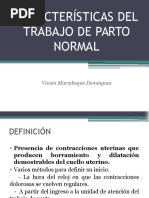 Características Del Trabajo de Parto Normal