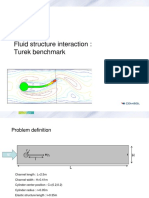 Fluid Structure Interaction: Turek Benchmark