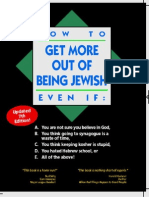 How To Get More Out of Being Jewish