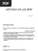 Historia de Las BPM