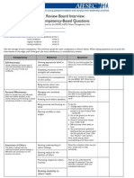 RBI Questionnaire