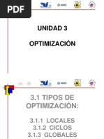 3.1 Tipos de Optimización PDF