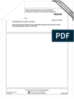 Physics: Cambridge International Examinations International General Certificate of Secondary Education