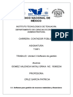 Unidad 3 Software de Gestion