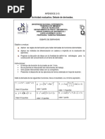 Modelo de Prueba de Derivadas