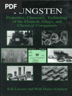 Tungsten Properties Chemistry Technology of The Element Alloys and Chemical Compounds Kluwer Plenum 1999