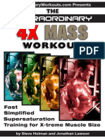 X traordinary4XMassWorkout PDF