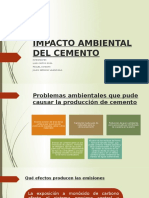 Impacto Ambiental Del Cemento