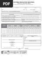 Cartilla de Evaluacion Preescolar