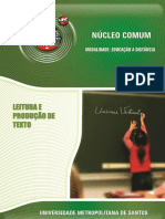 APOSTILA Leitura e Produção de Texto PDF