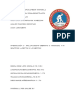 Investigación 2 - Apalancamiento Operativo y Financiero, y Su Impacto en La Gestion de Los Negocios