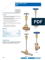 Extended Bonnet Cryogenic Globe Valves