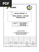 Inception Report - Studi Transprtasi Dan Logistik Kilang