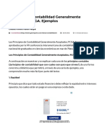 Principios de Contabilidad Generalmente Aceptados, PCGA