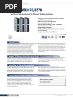 Mgate™ Mb3170/3270: 1 and 2-Port Advanced Serial-To-Ethernet Modbus Gateways