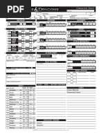 STR CON: Character Sheet