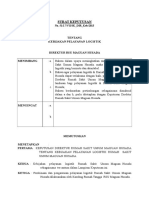 51 2013 SK Kebijakan Pelayanan Logistik