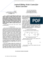 Full-Order Terminal Sliding Mode Control For Boost Converter