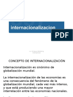 Internacionalización