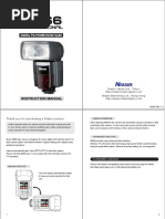 Instruction Manual: Digital TTL Power Zoom Flash