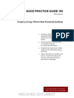 GPG192 Designing Energy Efficient Multi Residential Buildings